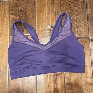 🎉B2GO- f21 purple sports bra medium impact